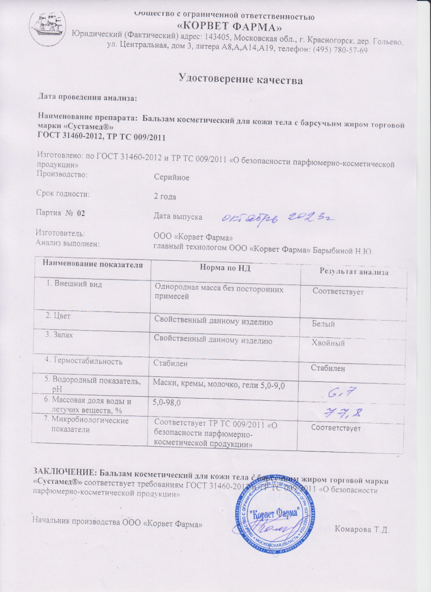 Паспорт №10202302
